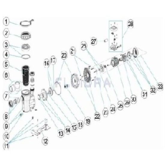 FRONT MOTOR COVER 1,5-3HP III No23 FRONT MOTOR COVER 1,5-3HP III No23