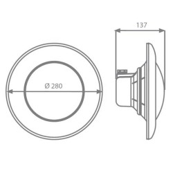 Φωτιστικό led 9W Par56 Led για φωλιά Φωτιστικό led 9W Par56 Led για φωλιά