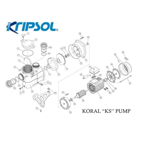 Impeller 1,5 HP kripsol ks No13 Impeller 1,5 HP kripsol ks No13