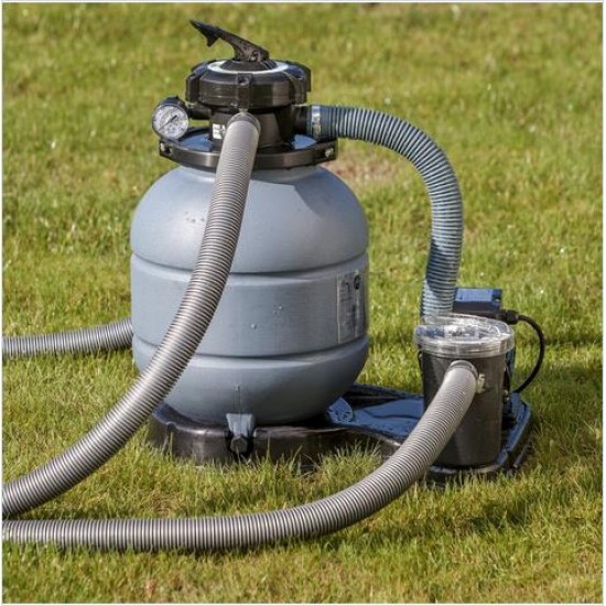 Ξύλινη πισίνα Vanille 2 Φ410x119 cm