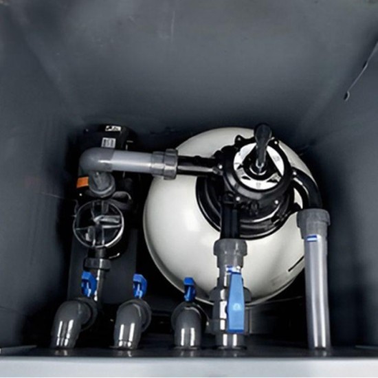 Ramses έτοιμο μηχανοστάσιο πισίνας 1hp Φ560 12m3.