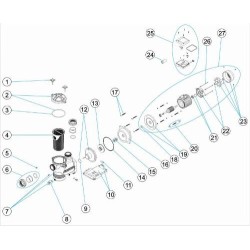 Καπάκι Αντλίας με Λάστιχο Iml Europa New No2