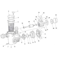 Λάστιχο Καπακιού Αντλίας Saci Horizon No3