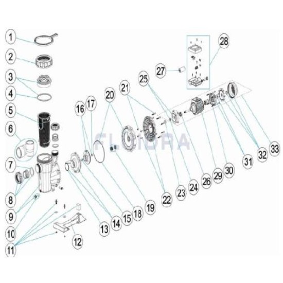 Gaskets 0.5-2hp No34