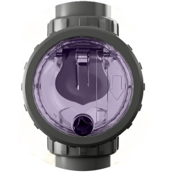 Αντεπίστροφο κλαπέ με διάφανο θάλαμο Φ50