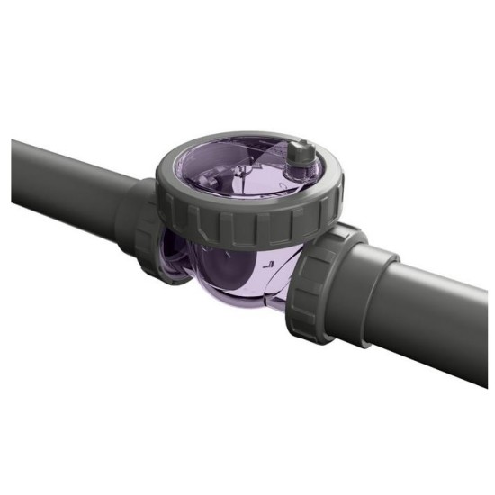 Αντεπίστροφο κλαπέ με διάφανο θάλαμο Φ50