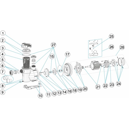 TERMINAL BOX ASSEMBLY (C 80-90) II (ANDIA) No28