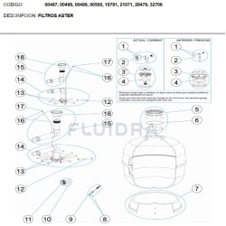 Pressure gauge unit 1/8 Aster No2
