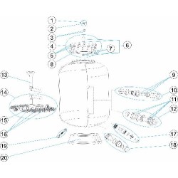 Μανόμετρο Για Φίλτρο Cantabric No1, Aster No2, Berlin No 1