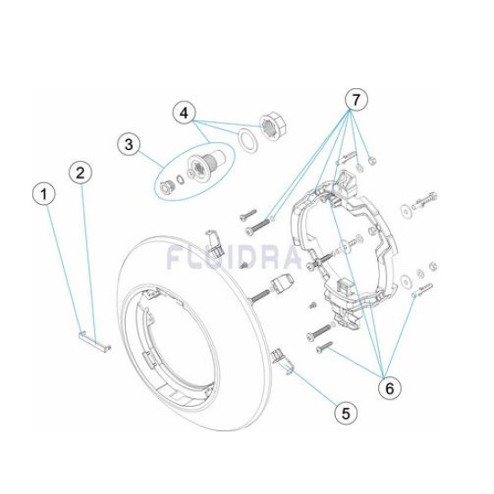 Πρόσοψη φωτιστικού flexislim μπεζ