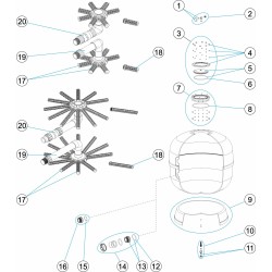 Tranparent O Ring Aster OC-1 D450-900