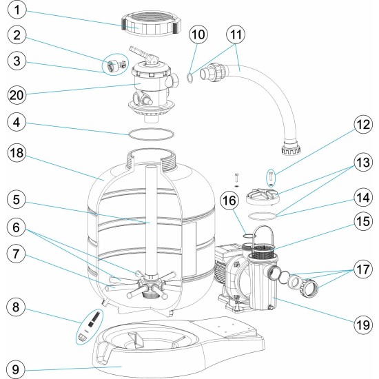 PRE-FILTER BASKET No4