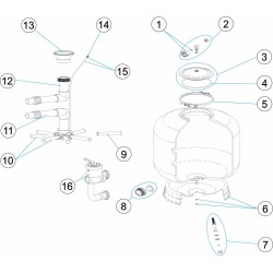 Drainage Strainer Nozzle 3/8