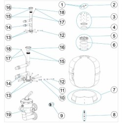 Filter Polyvalve Fitting Iml/Lago 2 Νο14