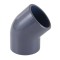 PVC 45° Elbow Solvent Socket D75 Cepex