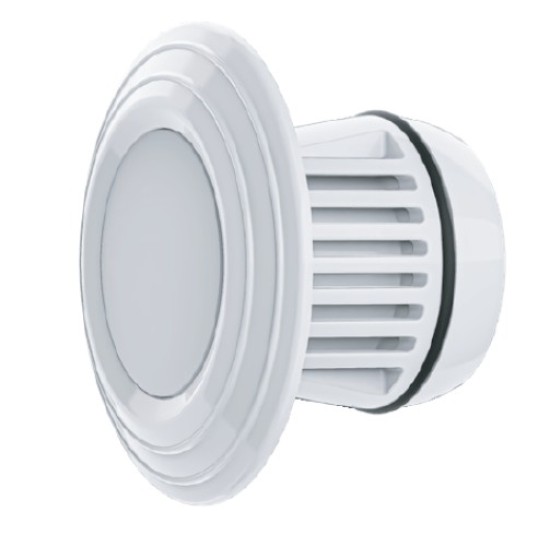 Φωτιστικό led mini λευκό για spa 8w/99led Ac12v D84mmX62mm