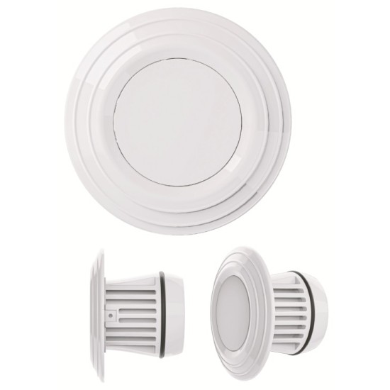 Φωτιστικό led mini λευκό για spa 8w/99led Ac12v D84mmX62mm