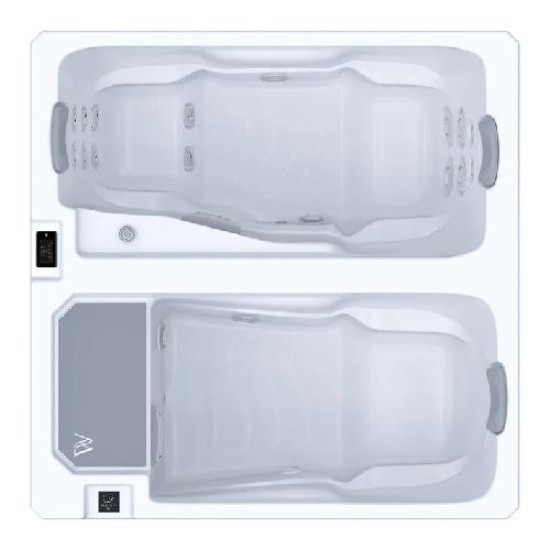 Iceland Pro Cold plunge (παγόλουτρο) & hot tub (υδρομασάζ) 2 θέσεων