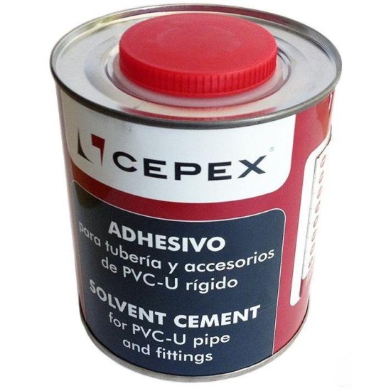 Κόλλα σωλήνων PVC-U Cepex 0.500gr