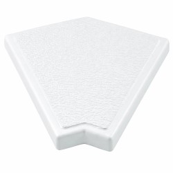 Γωνία σχάρας υπερχείλισης 45° 18 cm