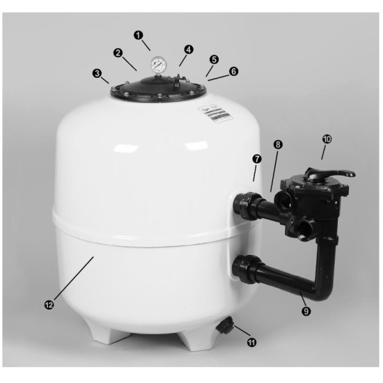 Diffuser 20cm Ns24