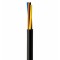 Καλώδιο εύκαμπτο NYNHY3G1.5 H05VV-F PVC 3*1.5mm2 μαύρο