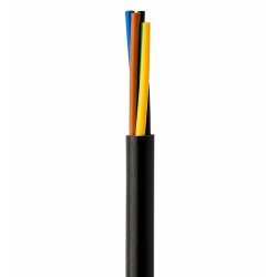 Καλώδιο εύκαμπτο NYNHY3G2 H05VV-F PVC 3*1.5mm2 μαύρο