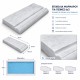 Marble lips for swimming pools 6X3 skimmer with profiles A, D, E of Kavala