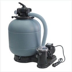 Compact kit 500mm top filter and 1HP pump 10m3/h