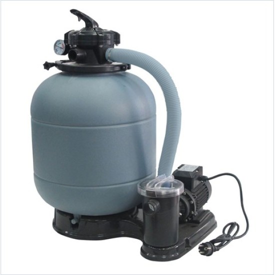 Compact kit 500mm top filter and 1HP pump 10m3/h