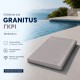 Επιχείλια ίσια Granitus γκρι 50x33x3cm