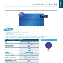 Κάλυμμα χειμώνα πισίνας Biset 200