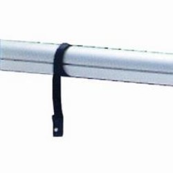 Central fixed pipe in anodised aluminium, length 4,5m Φ100