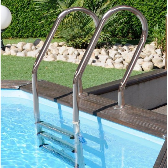 Wooden pool Cannelle 536x336x117 cm